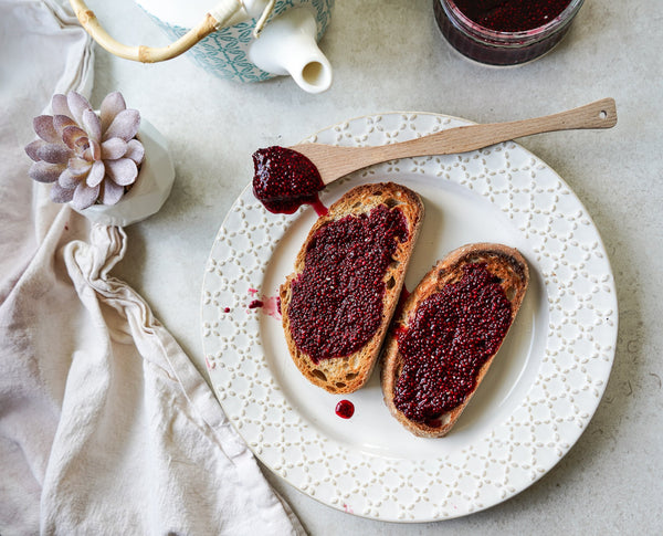 Elderberry Chia Seed Jam