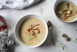 Creamy Cauliflower and Chestnut Soup - Hanna Sillitoe