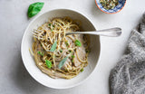 Creamy Wild Mushroom Spaghetti