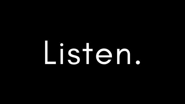 Listen. Learn. Amplify. - Hanna Sillitoe