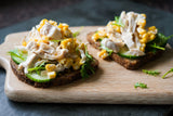 Jackfruit Vegan 'tuna' Mayo Sandwiches