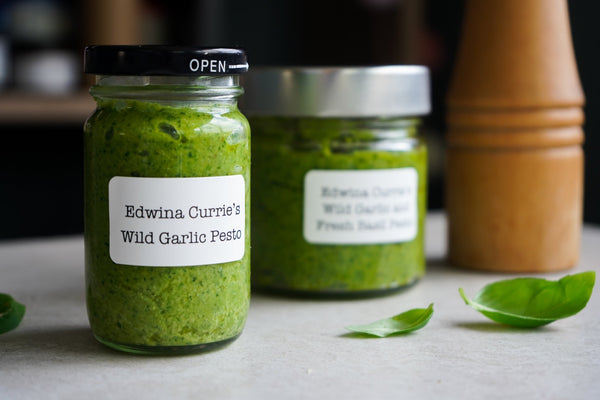 Edwina Currie's Wild Garlic Vegan Pesto