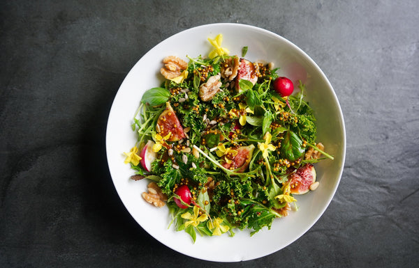 Fig and Radish Vibrant Summer Salad