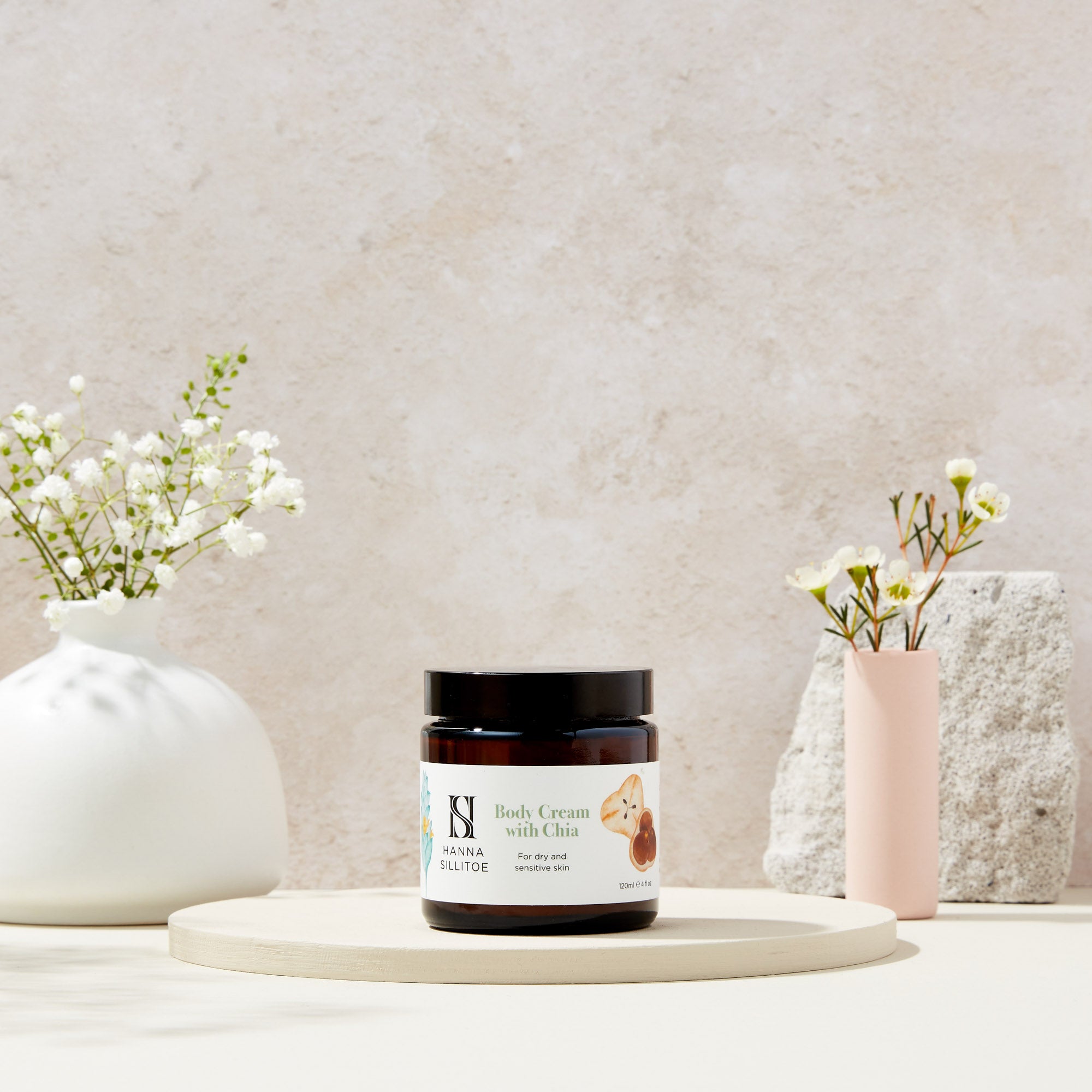 Body Cream with Chia Seed Oil