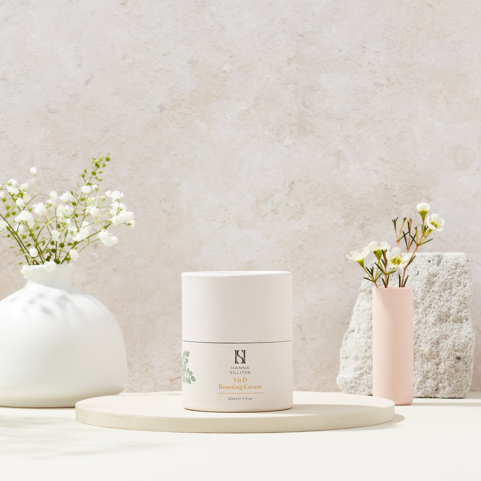 Vitamin D Face Cream Vegan Moisturiser Hanna Sillitoe